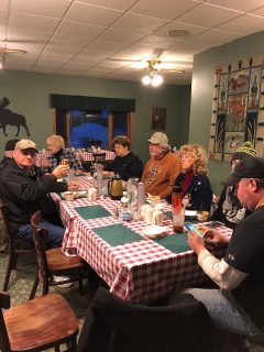 Our February meeting. Food and fun!